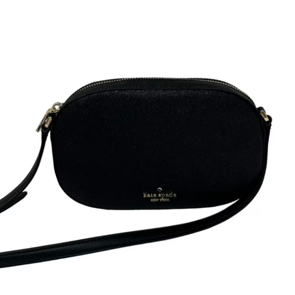 Kate Spade π₯ NWT π₯ Glittery Black Crossbody Bag. Glimmer - NEVER WORN! - Picture 16 of 17